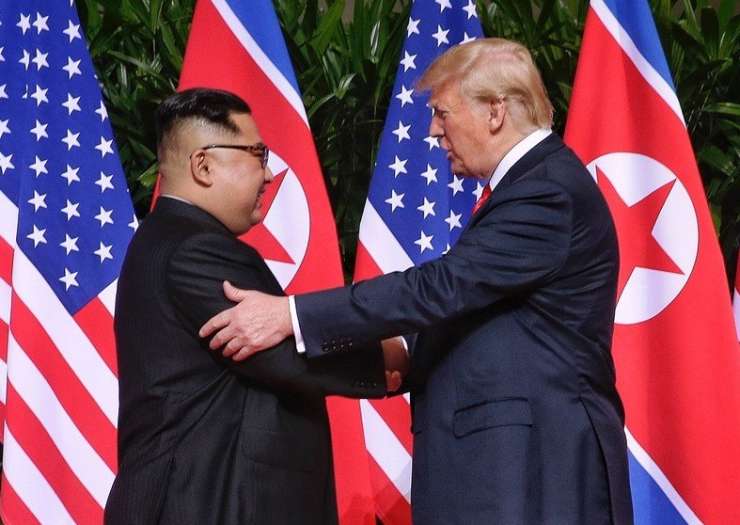 Trump Kim Jong-unu:  "Veselim se, da vas bom kmalu spet videl"