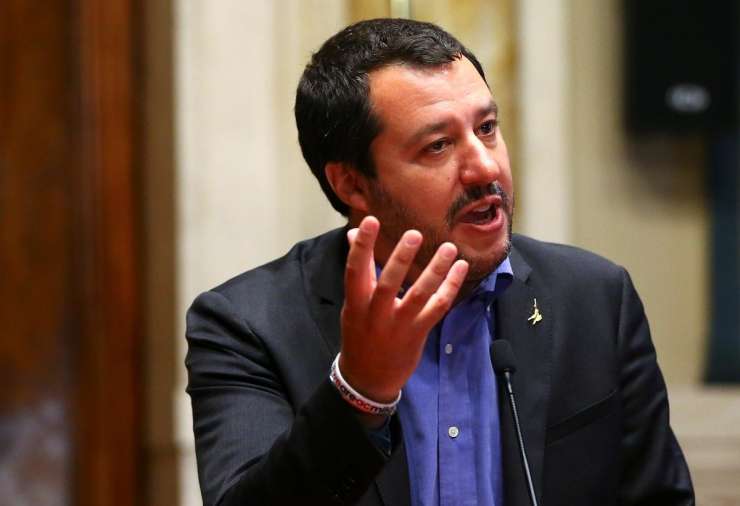 Italijanski notranji minister Salvini za ukinitev sankcij proti Rusiji
