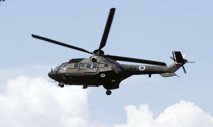 Helikopter Slovenske vojske je ta vikend kar 11-krat poletel na pomoč