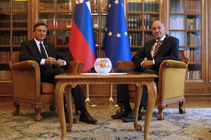 Pahor je Janši dal teden dni časa, da sprejme ali zavrne mandatarstvo
