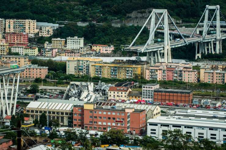 Novi viadukt v Genovi spomin na tragedijo in hkrati nov začetek