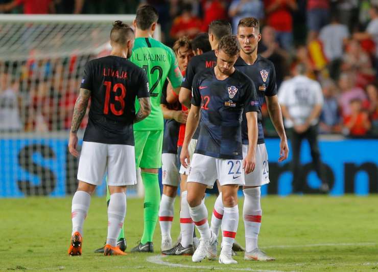 Hud udarec za hrvaški nogomet: Španci ponižali svetovne podprvake