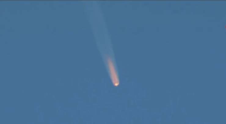 Izstrelitev Sojuza spodletela, a astronavtoma je uspelo varno pristati (VIDEO)