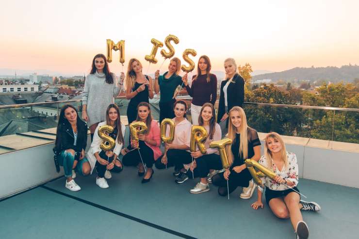To je 12 lepotic, ki se potegujejo za naslov miss športa Slovenije (VIDEO)