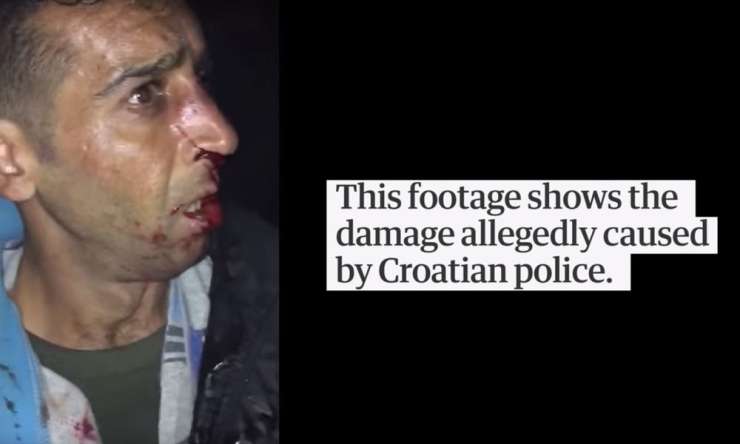 The Guardian: Hrvaški policisti na bosanski meji brutalno tepejo migrante (VIDEO)