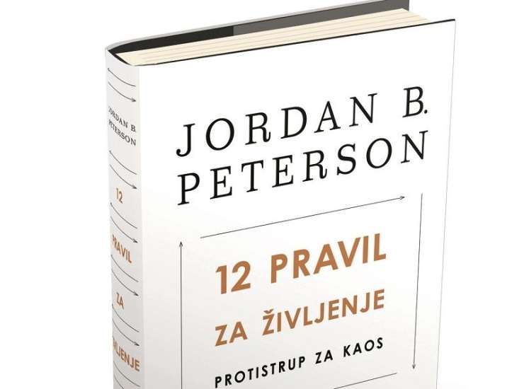 Podarjamo 30 knjig Jordana B. Petersona 12 pravil za življenje