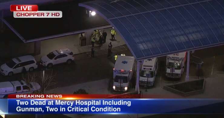 Strelski napad v bolnišnici v Chicagu