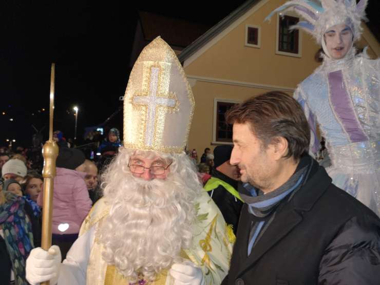 (FOTO) Sveti Miklavž je obiskal tudi Zagorje