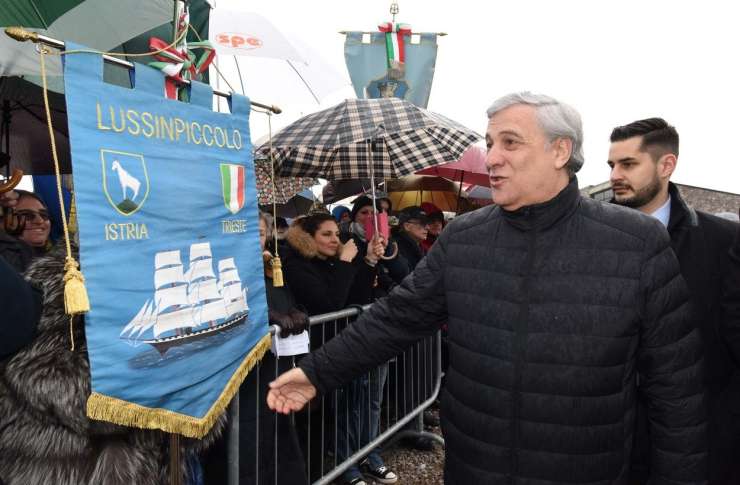 Tajani se je opravičil za izjave o "italijanski Istri" in "italijanski Dalmaciji"