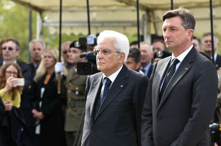 Pahor pisal Mattarelli: Izjave v Bazovici so bile nesprejemljive