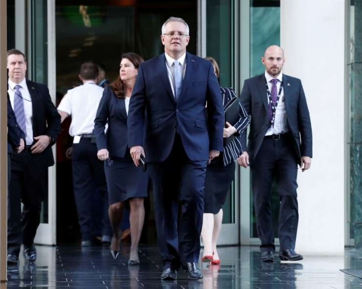 Macron je avstralskega premierja Morrisona obtožil, da je lagal, zdaj se je oglasil Avstralec