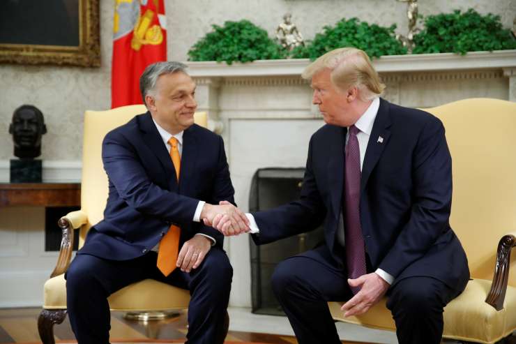 Trump pohvalil Orbana: Naredil si dobro delo in zavaroval si svojo državo