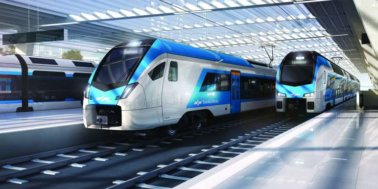 Slovenske železnice dobivajo 52 novih sodobnih potniških vlakov