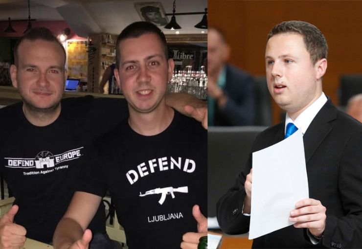 Žan Mahnič je Janšev »oficir za zvezo« s skrajno desnico: SDS že nekaj let zelo dobro sodeluje z gibanjem identitarcev - Vimarsana News
