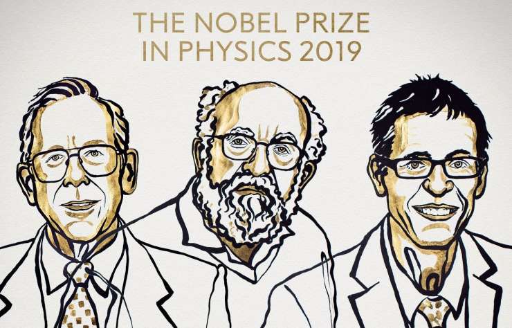 Letošnja Nobelova nagrada za fiziko za prispevek k razumevanju razvoja vesolja in mesta Zemlje v njem
