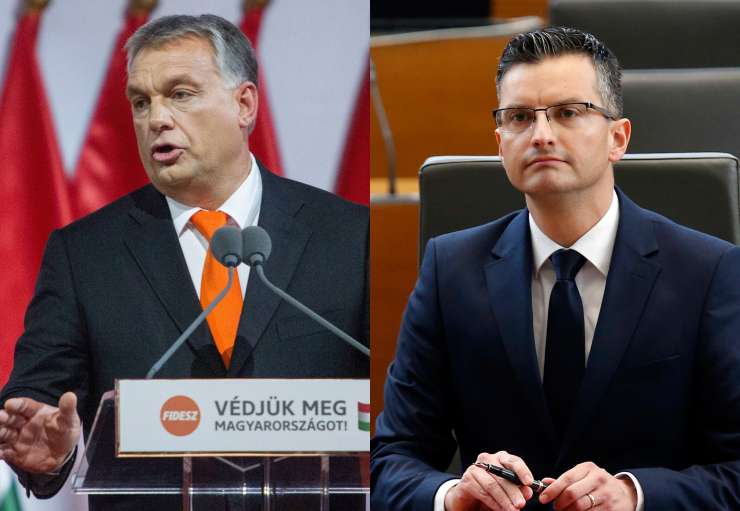 Orbanov udarec Janši: Madžar je že lani hvalil Šarca, zdaj pa ga je povabil še na uradni  obisk v Budimpešto
