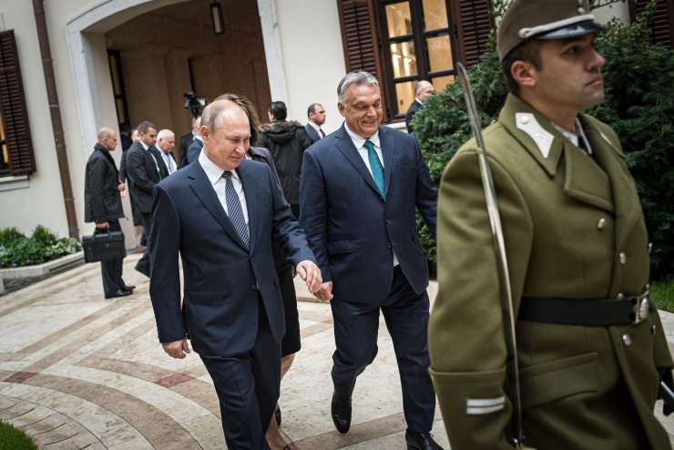 Putin skoraj brez zaveznikov: tudi Orban na strani EU