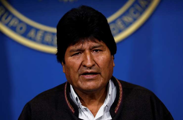 Morales sprejel politični azil v Mehiki