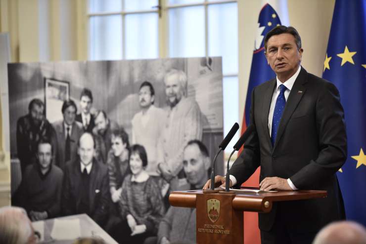 Pahor ob 30. obletnici ustanovitve Demosa: "Narodna enotnost za samostojno državo ni padla z neba"