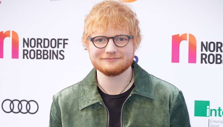 Slavni pevec tudi slika - v dobrodelne namene: slika Eda Sheerana prodana za 51.000 funtov