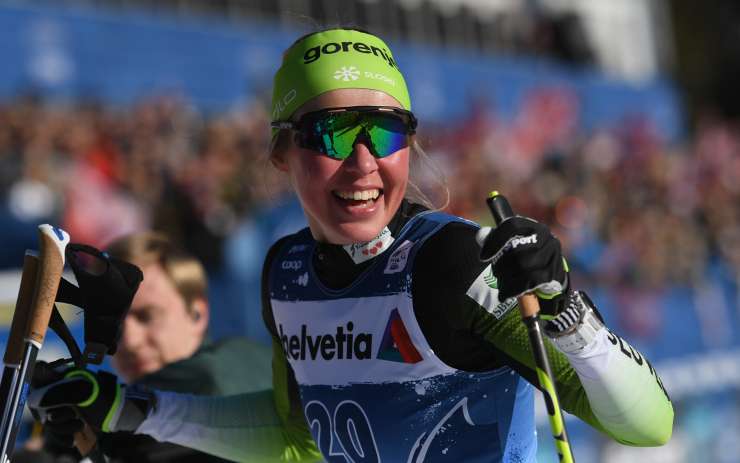 Živimo v času Anamarije Lampič: zmagala je še na šprintu v Val di Fiemmeju