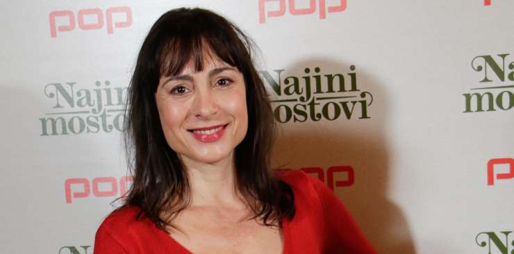 Najini mostovi: Tina Gorenjak razkrila obraze iz zakulisja serije.