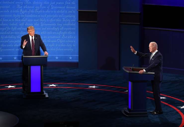 Trump in Biden se bosta soočila, a mikrofon bo izključen, ko kandidat ne bo imel besede