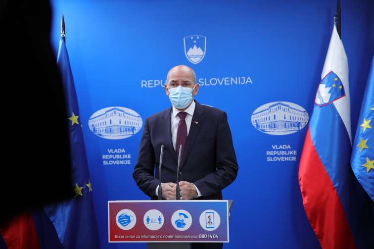 Janša: V Sloveniji uradno potrjen prvi primer angleškega seva koronavirusa, ta teden pridejo novi ukrepi