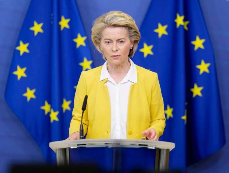 Von der Leynova napovedala nove sankcije EU proti Rusiji