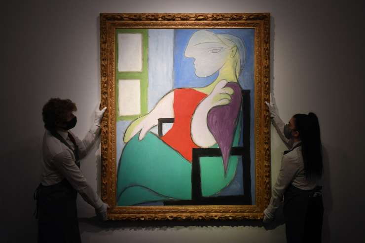 Picassovo Ženska, ki sedi ob oknu, prodana za 103 milijone dolarjev