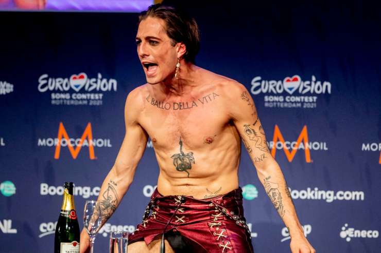 Damiano dokazal: na Evroviziji nisem snifal kokaina!