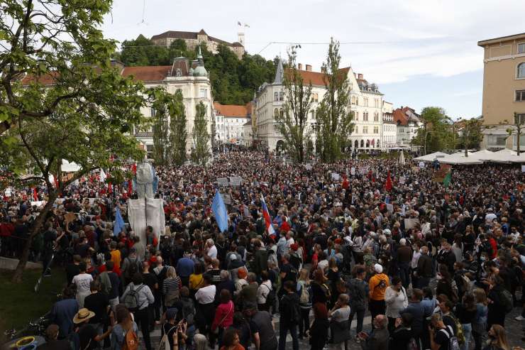 Demokracija na ulici: kdo v Sloveniji lahko na proteste pripelje največ ljudi?