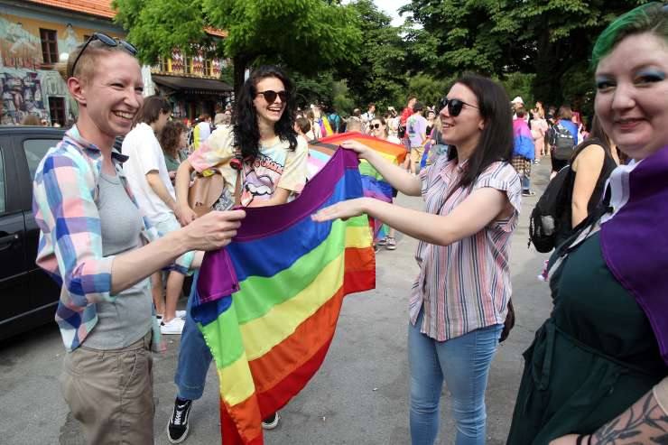 Ustavni sodniki: Istospolni parnerji v Sloveniji se lahko poročijo in posvojijo otroke