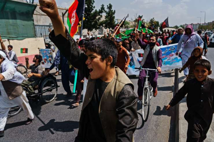 V Afganistanu na dan neodvisnosti prvi protesti proti talibanom