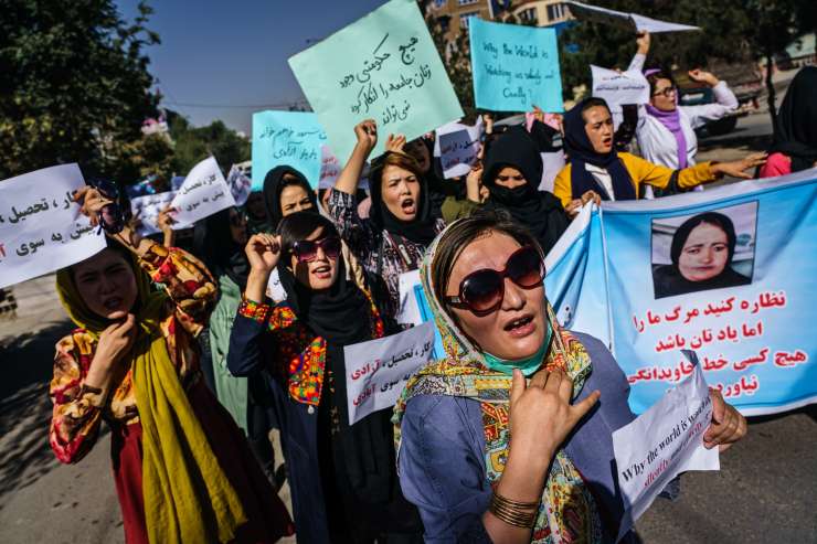 ZN obsodili vse bolj nasilen odziv talibanov na proteste v Afganistanu