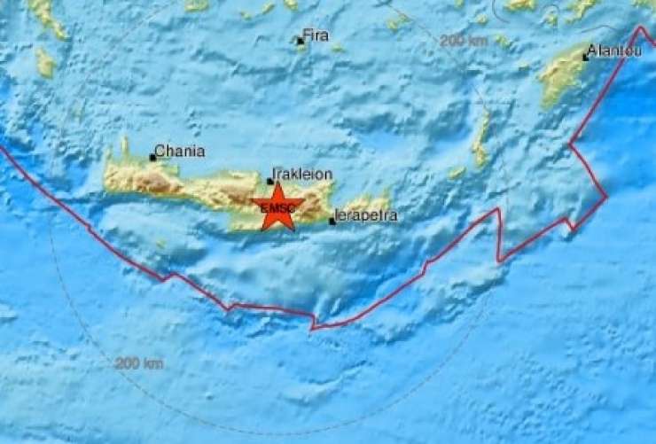 Potres na Kreti: ljudje so bežali iz hiš, umrla ena oseba