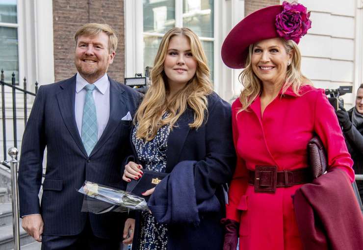 Nizozemska na nogah, bodoča kraljica 18. rojstni dan praznovala z več kot 4 gosti