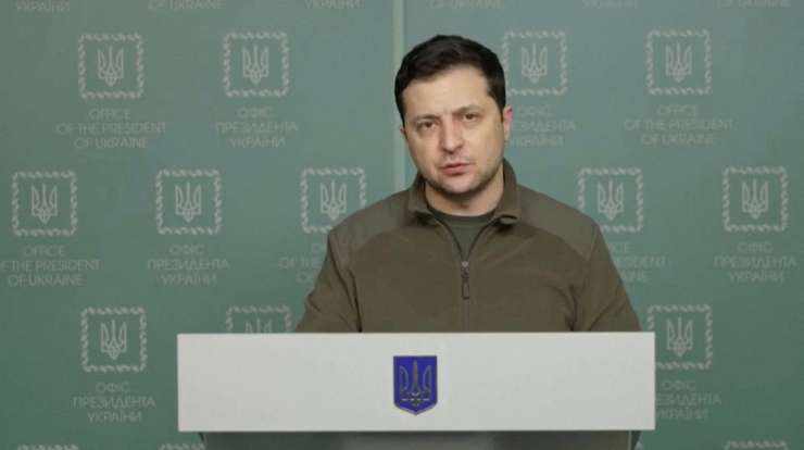 Zelenski: Preprečili smo ruski načrt za strmoglavljenje ukrajinske oblasti!