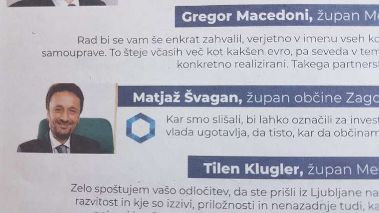Ogorčenje v Zagorju: SDS v svojem predvolilnem trobilu zlorabila izjavo zagorskega župana Švagana?