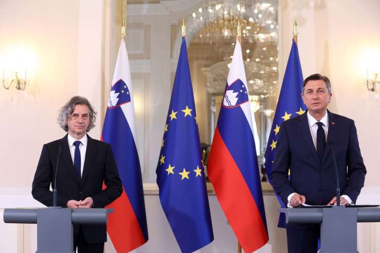 Pahor po srečanju z Golobom: Novo vlado bi lahko dobili v začetku junija