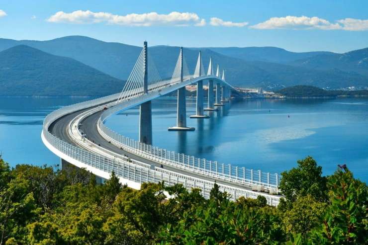 Mosta na Pelješac ima uradno ime, odprt naj bi bil v drugi polovici julija