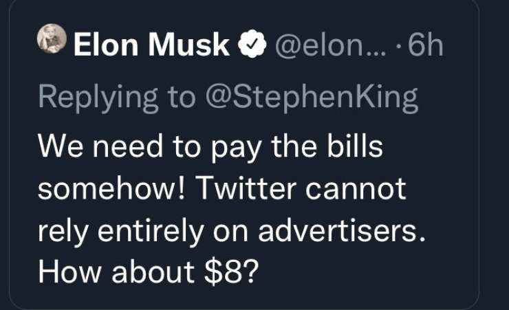 To je "genialna" Muskova ideja za izenačitev uporabnikov twitterja: plačilo za modro kljukico