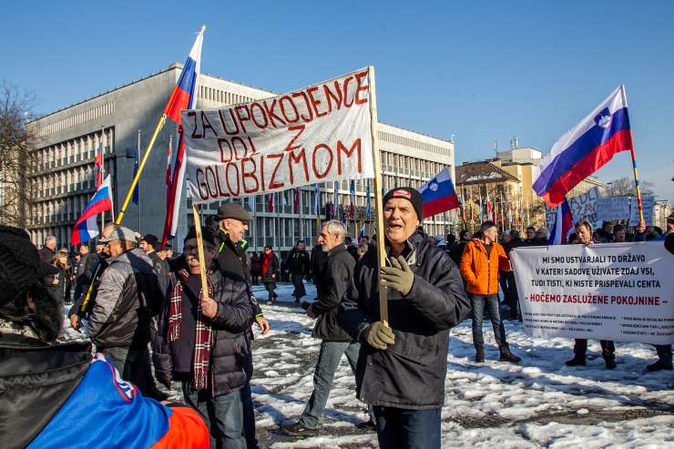 Rupar napoveduje nov protest upokojencev v Ljubljani
