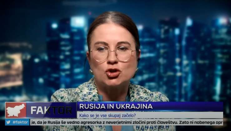 Neverjetno stališče proruske slovenske novinarke: Putin je v Ukrajini pokazal »veliko mero zadržanosti«, Zelenski je komedijant