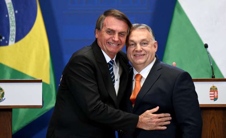 Bolsonaro dobil zavetje pri Orbanu