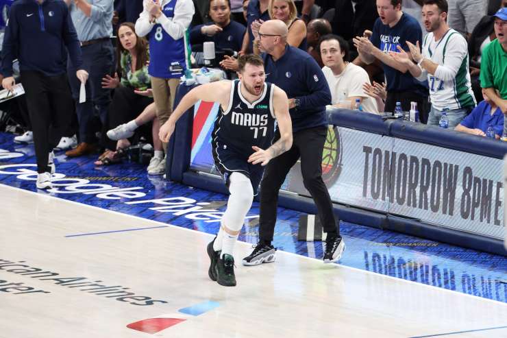 Izjemna Dončić in Irving pripeljala Dallas na prag finala lige NBA