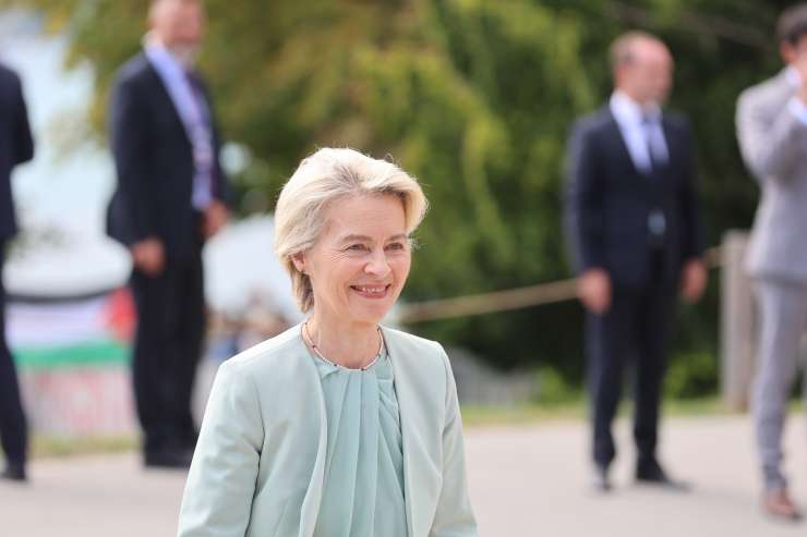 Von der Leyen v Bruslju o sestavi nove komisije