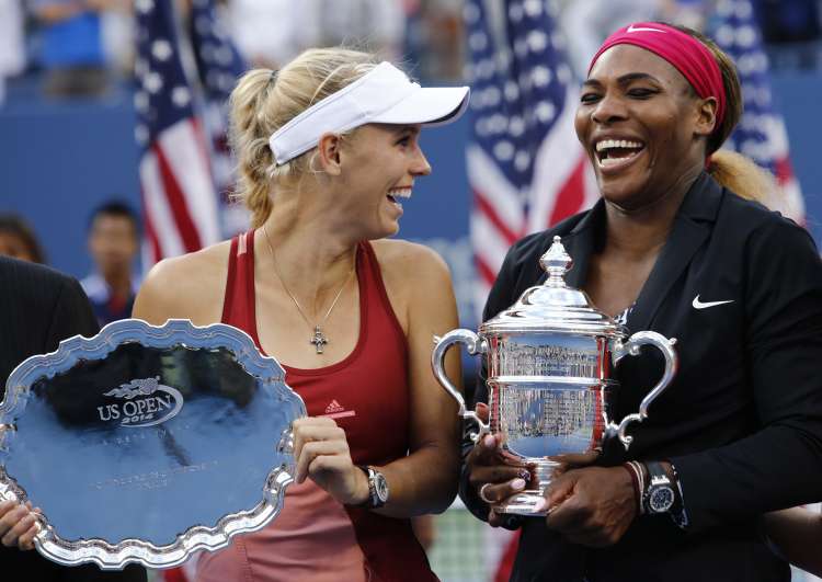 serena williams caroline wozniacki