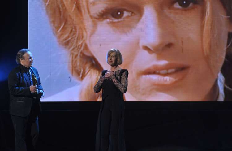 Milena Zupančič in Alfi Nipič