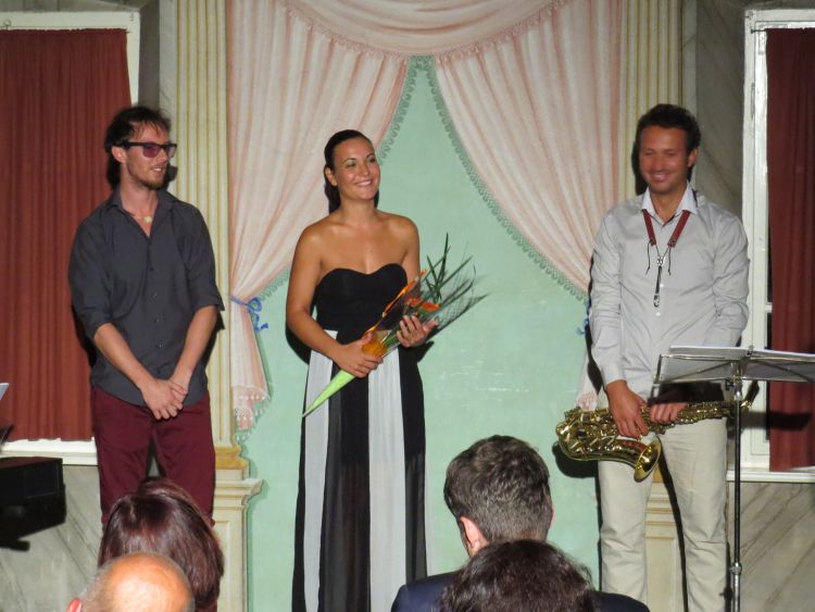 Marko Črnček, Nina Strnad in Jaka Kopač